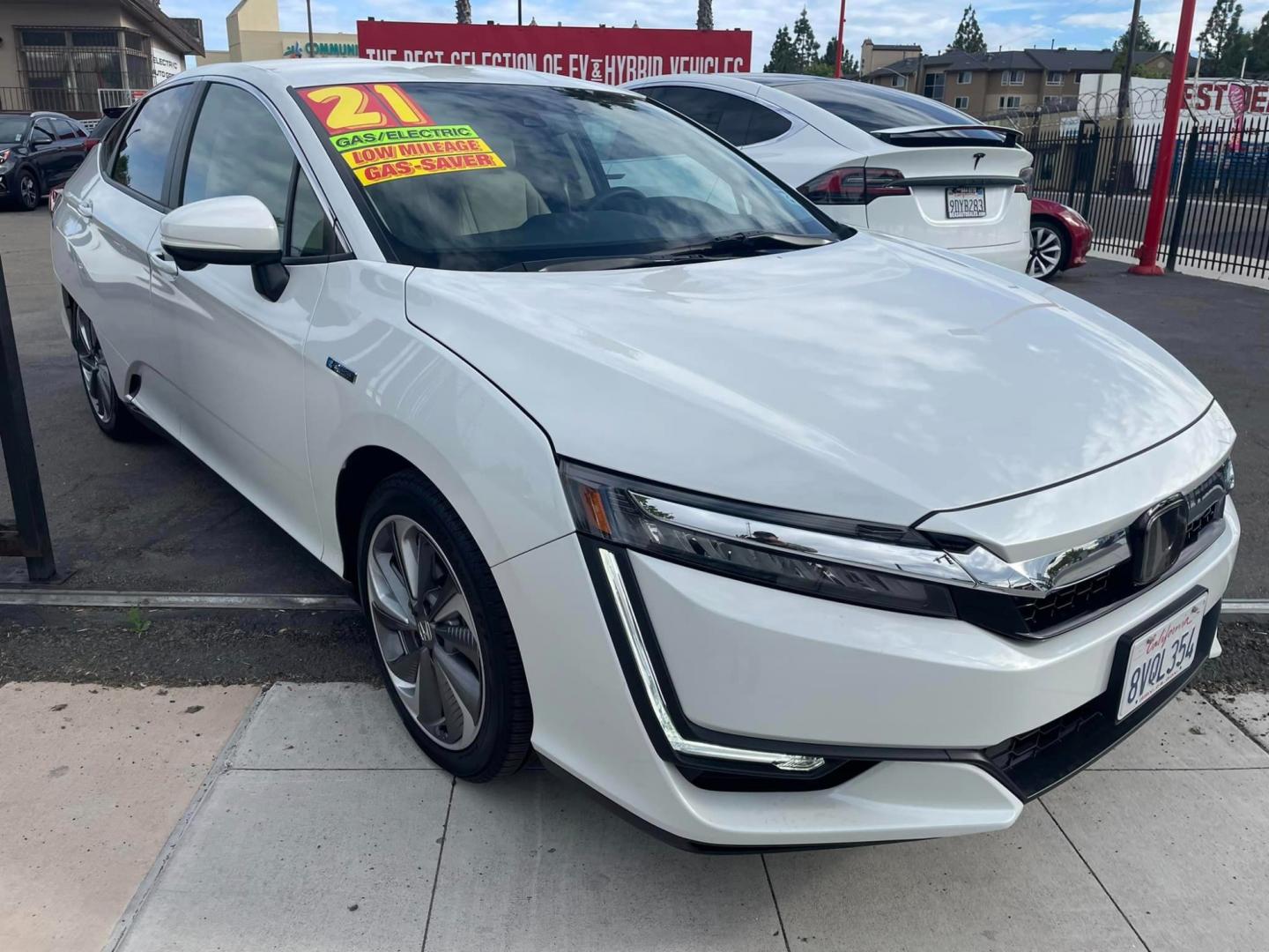 2021 Honda Clarity Plug-In Hybrid (JHMZC5F10MC) with an 1.5L L4 DOHC 16V HYBRID engine, CVT transmission, located at 744 E Miner Ave, Stockton, CA, 95202, (209) 944-5770, 37.956863, -121.282082 - Photo#0